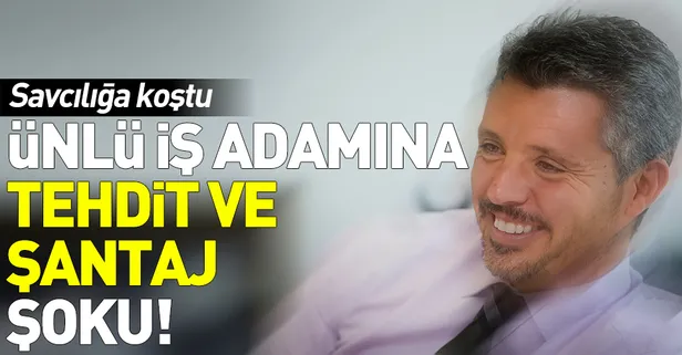 Ünlü iş adamı Sadettin Saran'a tehdit ve şantaj suçlaması