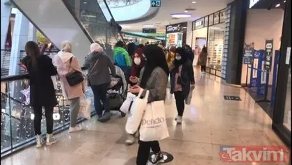 İstanbul’daki alışveriş merkezlerinde Efsane Cuma yoğunluğu! Koronavirüs unutuldu