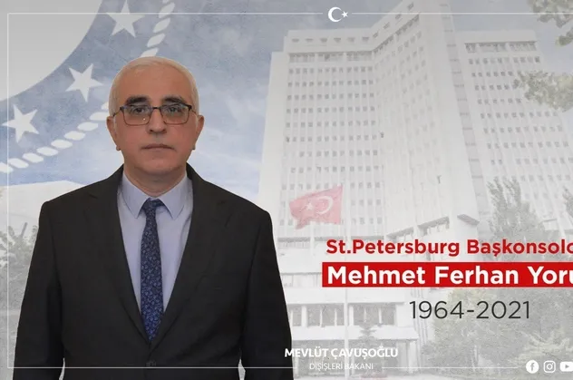 Türkiye'nin St. Petersburg Başkonsolosu Mehmet Ferhan Yorulmaz hayatını kaybetti