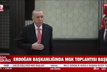 Milli Güvenlik Kurulu toplantısı başladı