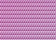 G harflerinin arasındaki tek Cyi bulabilir misin? Sadece yüksek IQsu olanlar 5 saniyede buluyor