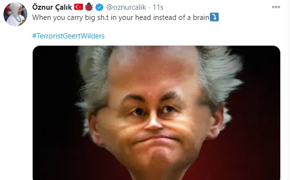 AK Parti'den Geert Wilders'ın paylaşımına tepki-7