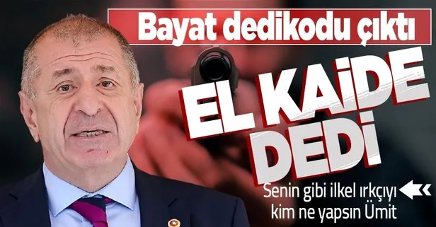 Ümit Özdağ’a suikast yapılacak iddiası dedikodu çıktı!