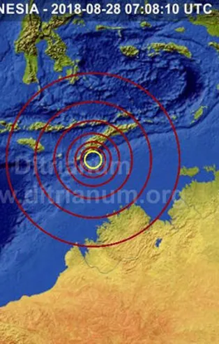 Endonezya’da 6.2 büyüklüğünde deprem