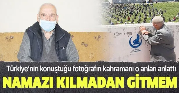 Cuma namazı için stada alınmayan 88 yaşındaki Osman Duymaz konuştu: Namazımı kıldım kimse merak etmesin