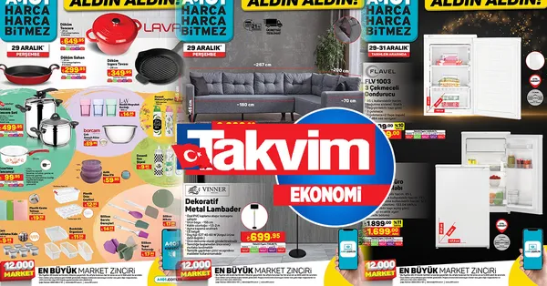 Hafta sonu geldi çeyiz alışverişi başladı! A101 hafta sonuna özel YILBAŞI aktüel ürünler kataloğu TAM LİSTE! 12 ürünün fiyatı düştü! 769 TL’ye...