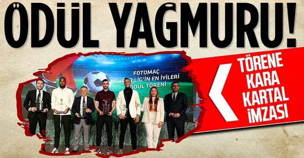 “Fotomaç Süper Lig’in En İyileri” ödül törenine Beşiktaş damgası