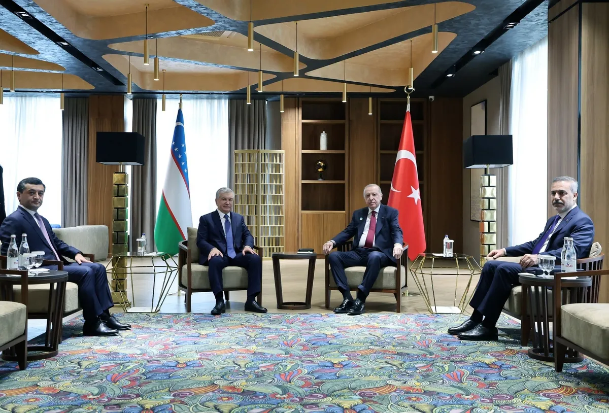 MİRZİYOYEV İLE BİR ARAYA GELDİ-1