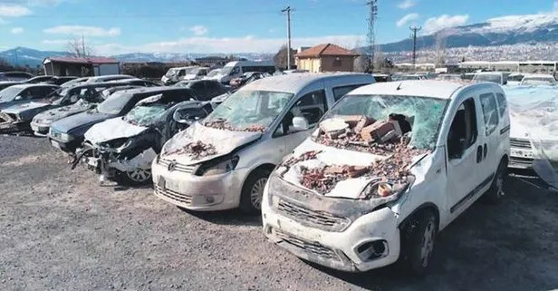 Sahipsiz araçlar Milli Emlak’ta! Depremde hayatını kaybeden araç sahiplerinin yakınları araçları teslim alabilecek