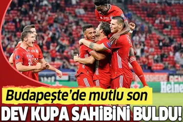 UEFA Süper Kupa'nın sahibi Bayern Münih