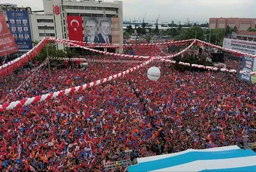 Başkan Erdoğan Samsun Mitingin'de tarihi kalabalığa seslendi: "Başımın tacısın Samsun"