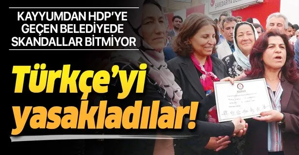 HDP’li Derik Belediyesi’nde büyük skandal! Türkçe konuşmaya yasak geldi
