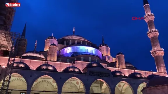 Regaip Kandili Sultanahmet Camii’nde dualarla idrak edildi