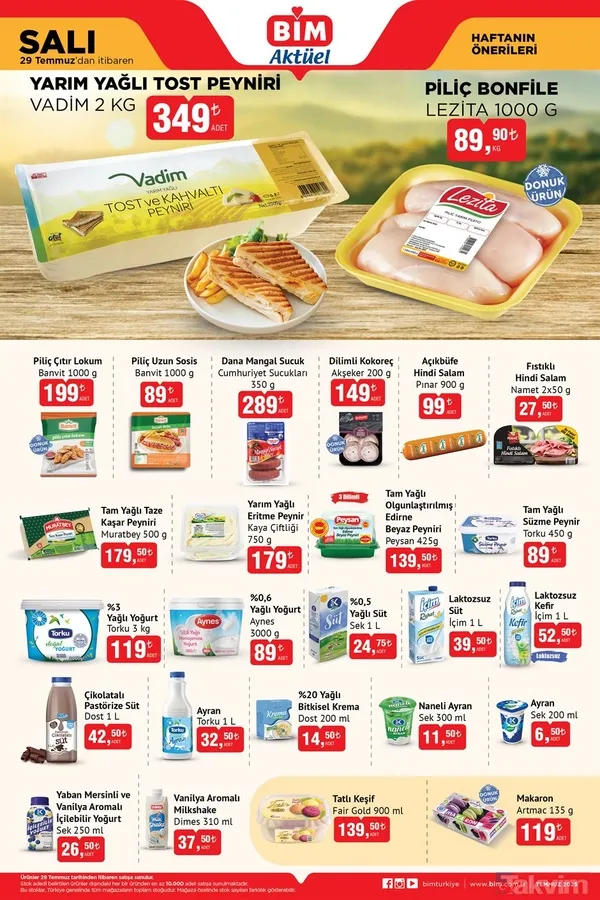 29 Temmuz Bim kataloğu 2025: Bu hafta raflarda neler var? Fiyatlar dip! - 8