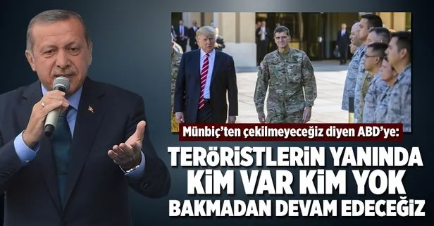 Erdoğan'dan CENTCOM'a cevap