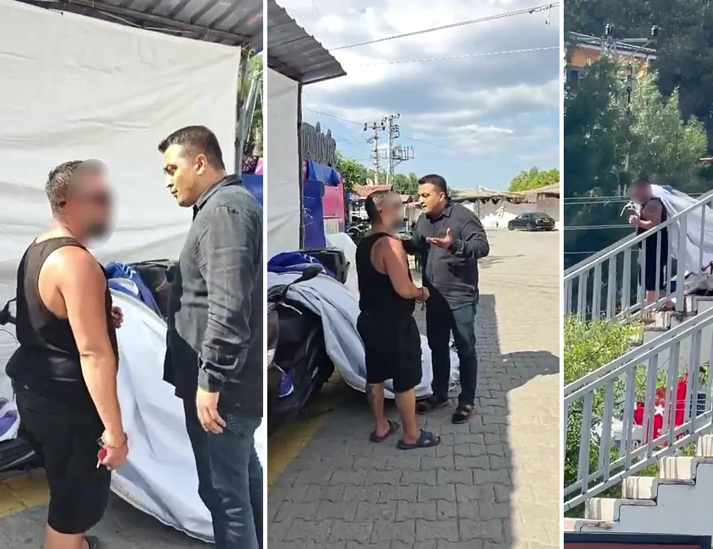 Zonguldak Devrek’te Başkan Erdoğan’ın pankartını söküp zarar veren şüpheli çıkarıldığı mahkemece tutuklandı