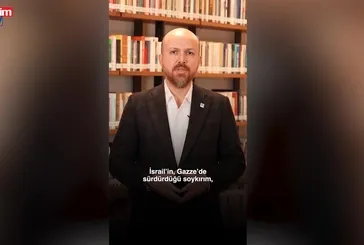 TÜGVA Yüksek İstişare Kurulu Üyesi Necmettin Bilal Filistin yürüyüşüne katılım çağrısı