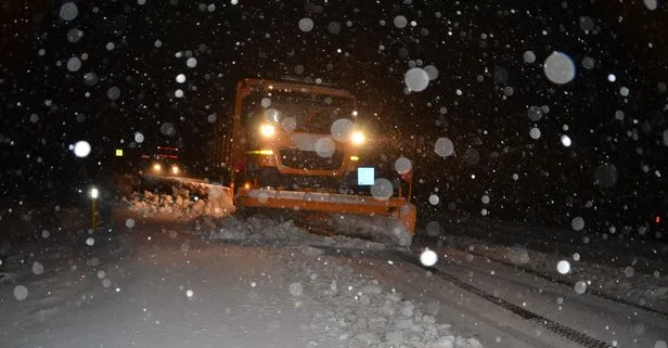 Antalya’da kar yağışı başladı