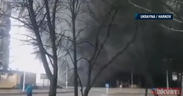 Rusya-Ukrayna savaşında son durum: Kiev akşam saatlerinde tekrar bombalandı: İşte o anlar - 9