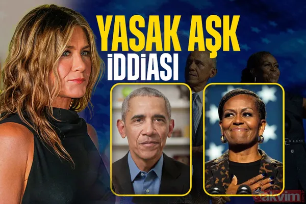 Barack Obama ile Jennifer Aniston arasında yasak aşk iddiası! First Lady Michelle ile ayrı mı yaşıyor - 1
