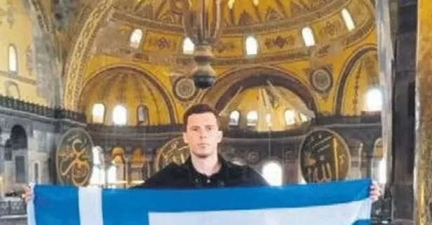 Ayasofya’da provokasyon!