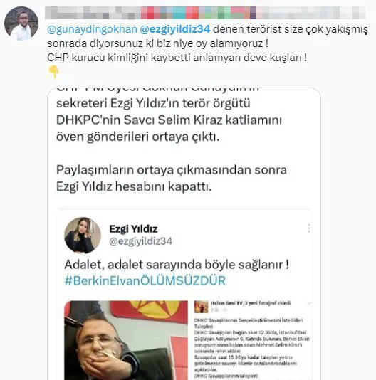 Şehit Savcı Mehmet Selim Kiraz hakkında skandal paylaşımı için tutuklanan Ezgi Yıldız İBB'den çıkarıldı! Alırken bilmiyor muydunuz?-7