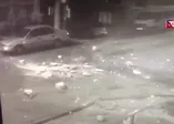Ölümden saniyelerle böyle kurtuldu