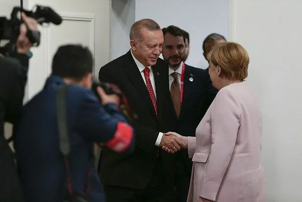 Başkan Recep Tayyip Erdoğan ile Merkel'den kritik görüşme-1