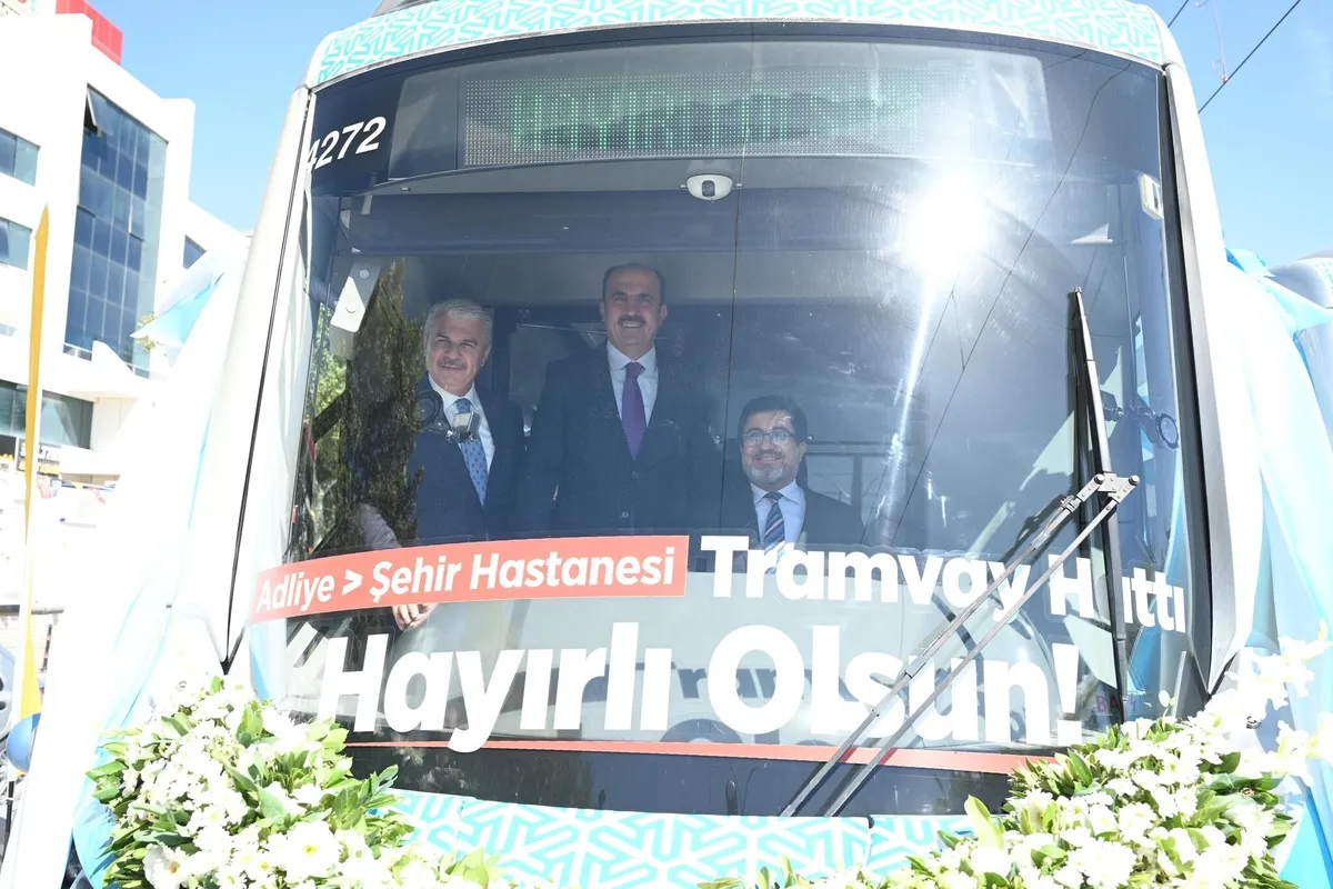 Konya’nın raylı sistem ağını güçlendirecek Adliye-Şehir Hastanesi Hattı açıldı-8