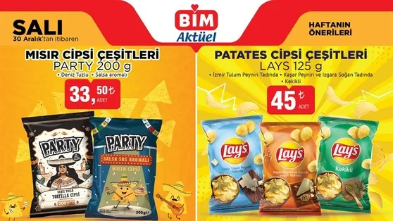 Abur cubur indirimi başladı! 30 Aralık - 6 Ocak 2025 aktüel ürünler kataloğu