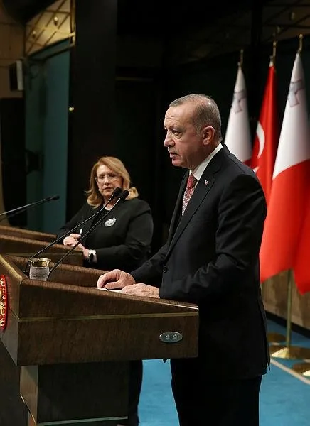 Başkan Erdoğan ve Malta Cumhurbaşkanı'ndan ortak açıklama-3
