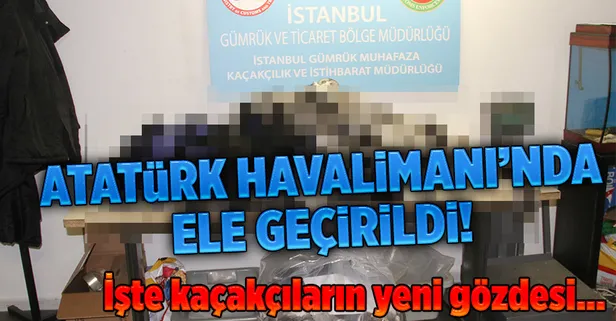 Atatürk Havalimanı’nda 'Çinçila' operasyonu