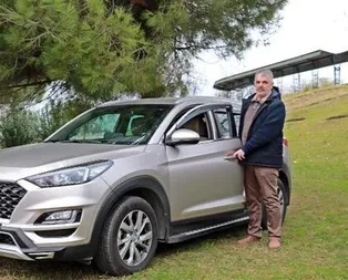 Sıfır aldığı lüks cip başına bela oldu