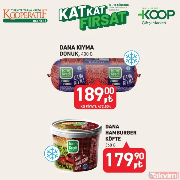 Tarım Kredi’de 12-18 Ağustos 2025 fırsat haftası: Yağdan ete, sucuktan tavuğa dolu dolu indirim! - 8