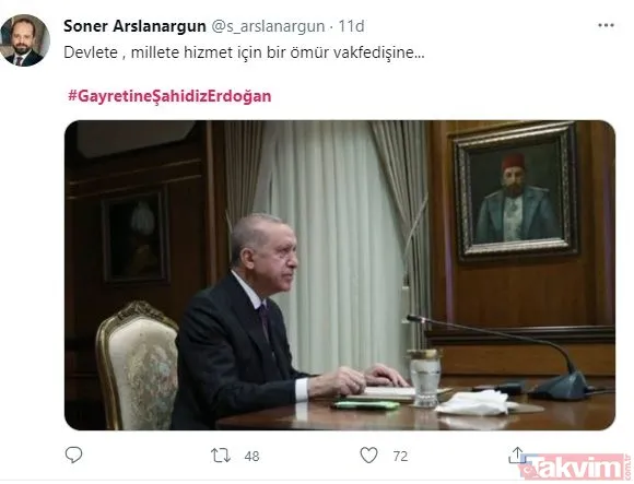 Büyük ve güçlü Türkiye yolunda ömrünü milletine adayan lider: #GayretineŞahidizErdoğan - 10