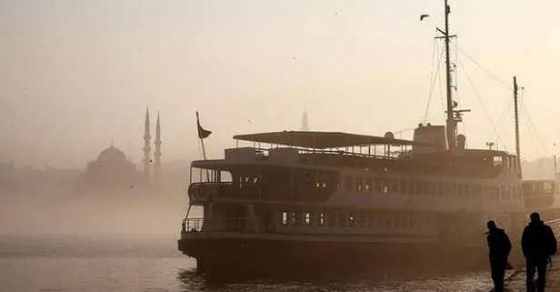 Son dakika: İstanbul’da deniz ulaşımına sis engeli! İşte iptal edilen seferler