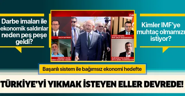 Türkiye'yi yıkmak isteyen eller devrede! Ekonomi neden saldırı altında? Kimler IMF'ye muhtaç olmamızı istiyor?
