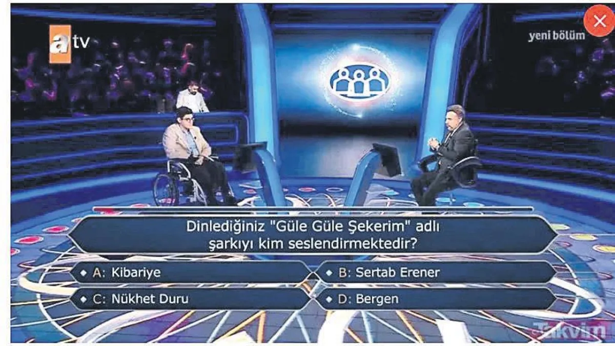 Kim Milyoner Olmak İster'de nefesler tutuldu: 500 bin TL'lik soru açıldı!
