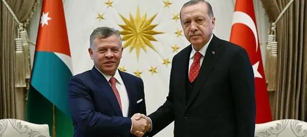 Erdoğan ve Ürdün Kralından ortak açıklama