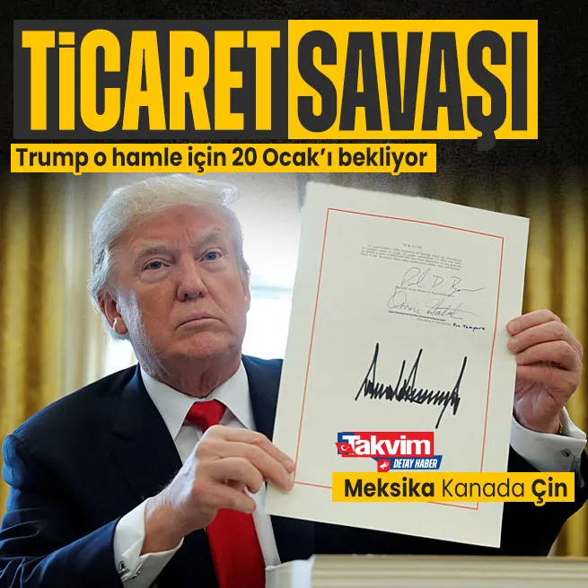 Trump’tan Meksika, Kanada ve Çin hamlesi! Ticareti felç edecek ültimatom