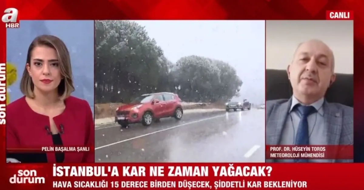 İstanbul'a ne zaman kar yağacak? Meteoroloji Mühendisi Prof. Dr. Hüseyin Toros A Haber'de açıkladı