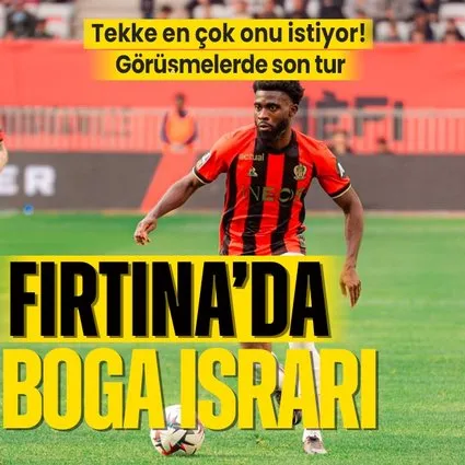Fırtına’da Boga’dan vazgeçmiyor
