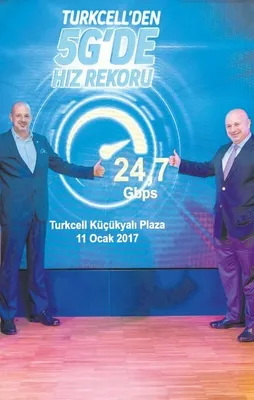 Turkcell 5G’de hız rekoru kırdı