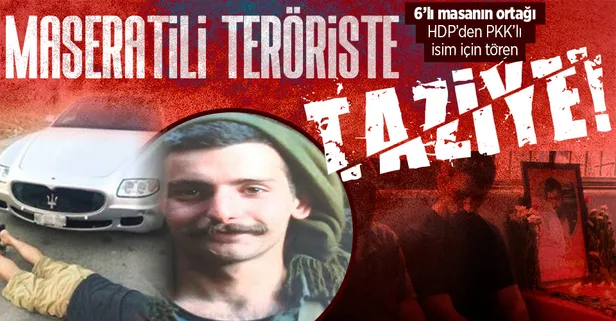 HDP'den Maseratili terörist Ulaş Alankuş'a taziye