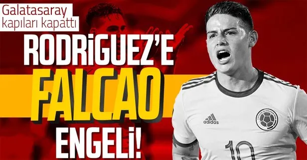 Rodriguez’e Falcao engeli!