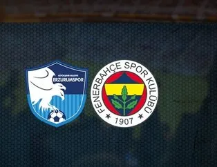 Büyükşehir Belediye Erzurumspor Fenerbahçe maçı ne zaman, saat kaçta başlayacak?