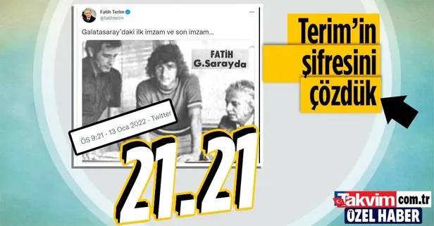 Fatih Terim’in şifrelerini çözdük: Son paylaşımında verdiği mesaja dikkat! 21.21...