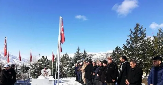 Kahramana anma töreni