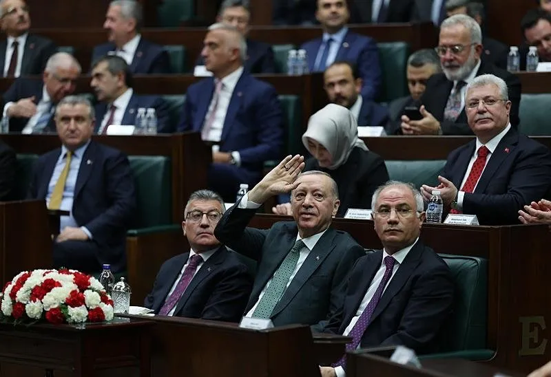 Başkan ve AK Parti Genel Başkanı Recep Tayyip Erdoğan, partisinin TBMM Grup Toplantısı'na katıldı. (AA)