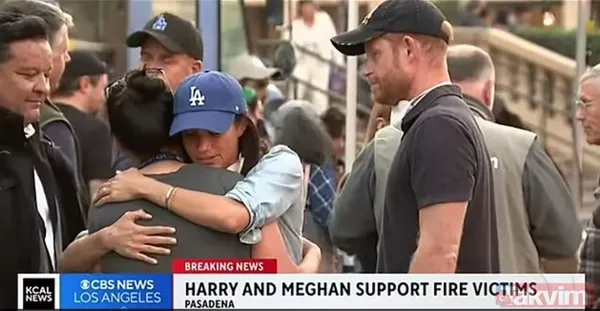 Harry Ve Meghan'dan Teselli Sussex Dükü Harry Ve Eşi Meghan Markle İse Los Angeles'taki Devam Eden Yangınlar Sırasında Mağdurlara Ve İlk Müdahale Ekiplerine...